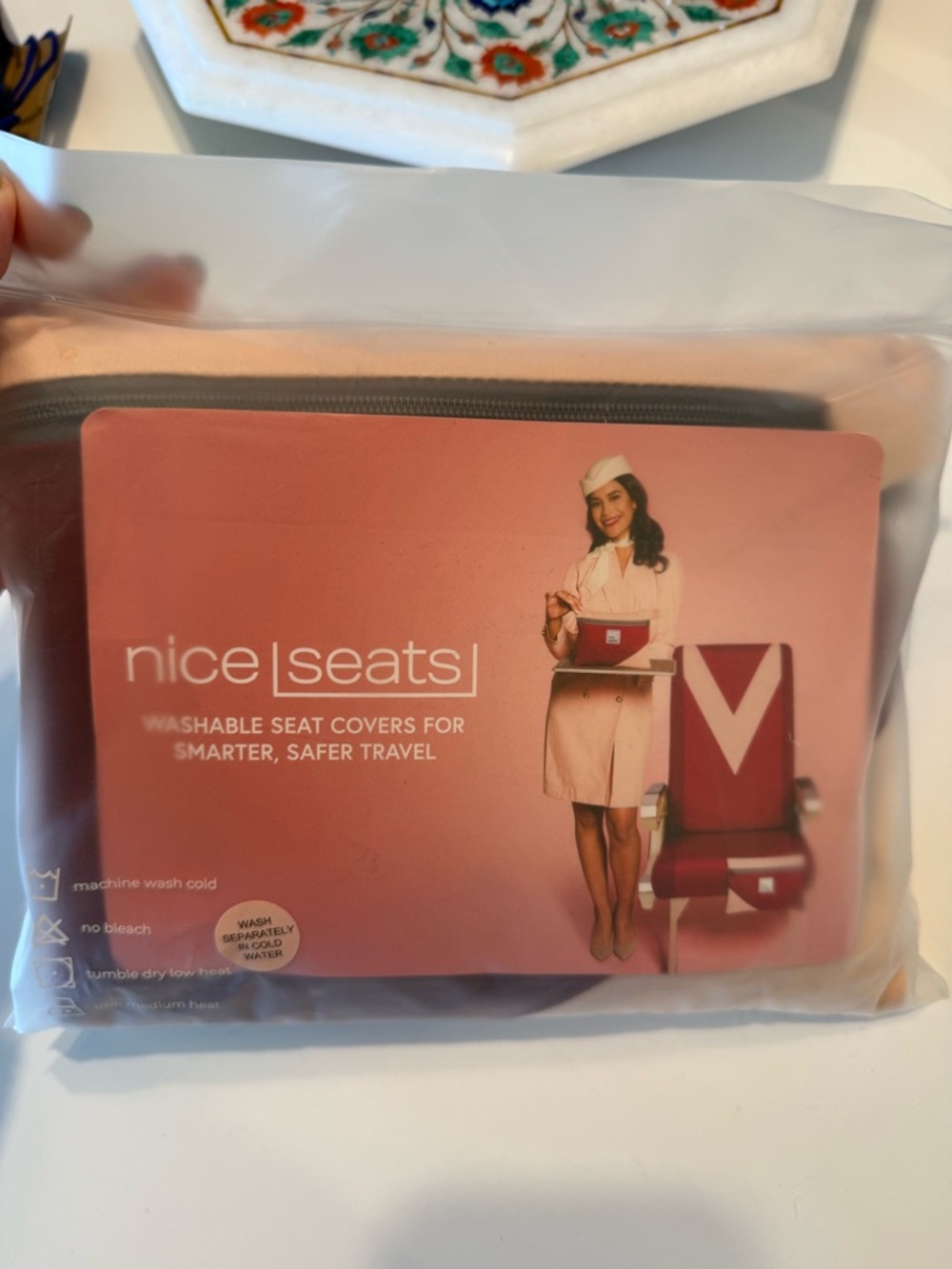 NICE SEATS WASHABLE SEAT COVERS FOR TRAVEL